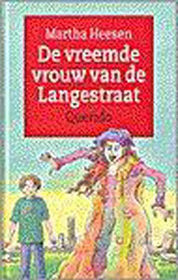 Omslag van De vreemde vrouw van de Langestraat