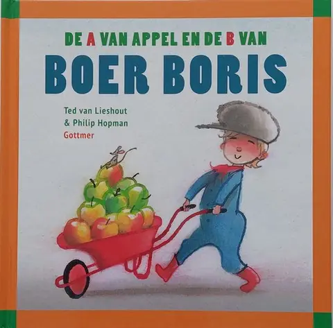Omslag van De A van appel en de B van Boer Boris