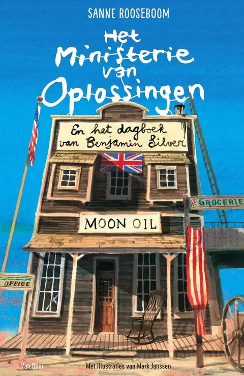 Omslag van Het Ministerie van Oplossingen en het dagboek van Benjamin Silver
