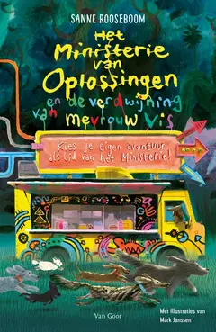 Omslag van Het Ministerie van Oplossingen en de verdwijning van mevrouw Vis