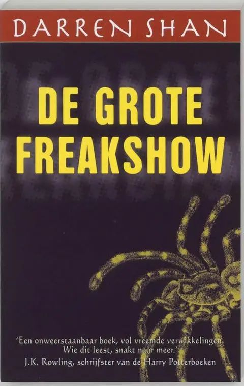 Omslag van De grote freakshow