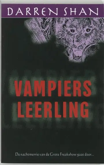 Omslag van Vampiersleerling