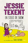 Omslag van Jessie tekent en steelt de show