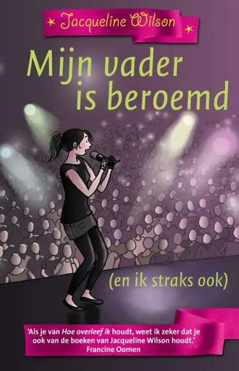 Omslag van Mijn vader is beroemd (en ik straks ook)