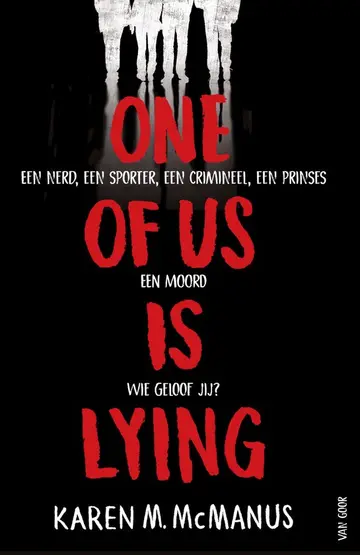 Omslag van One of us is lying
