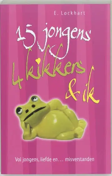 Omslag van 15 jongens, 4 kikkers & ik