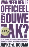 Omslag van Wanneer ben je officieel een ouwe zak?