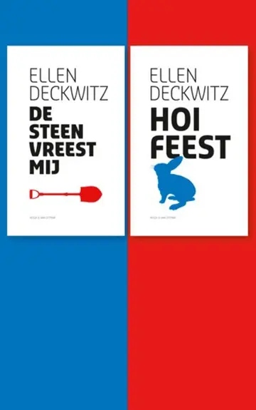 Omslag van De steen vreest mij ; Hoi feest