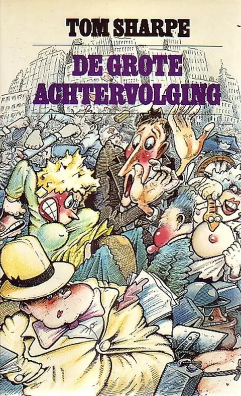 Omslag van De grote achtervolging