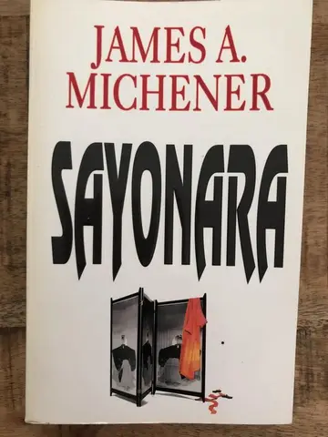 Omslag van Sayonara