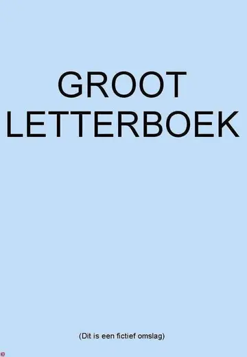 Omslag van Letters in de lucht