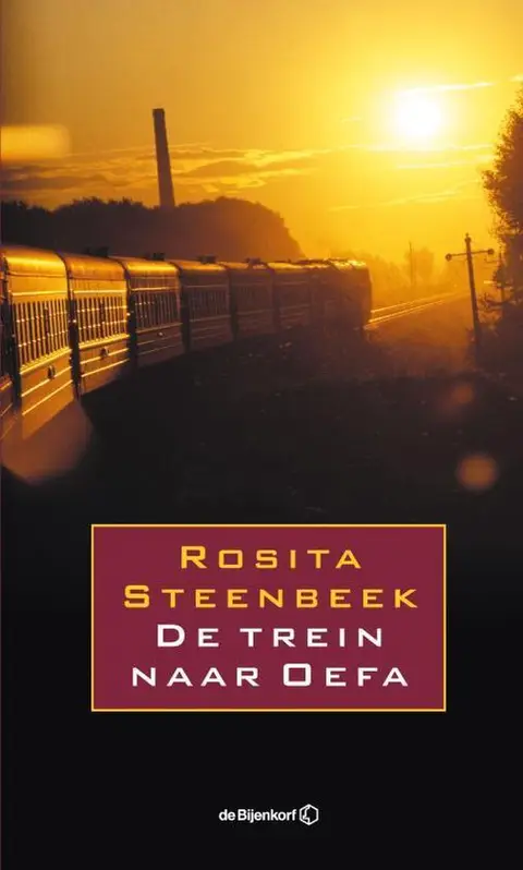 Omslag van De trein naar Oefa