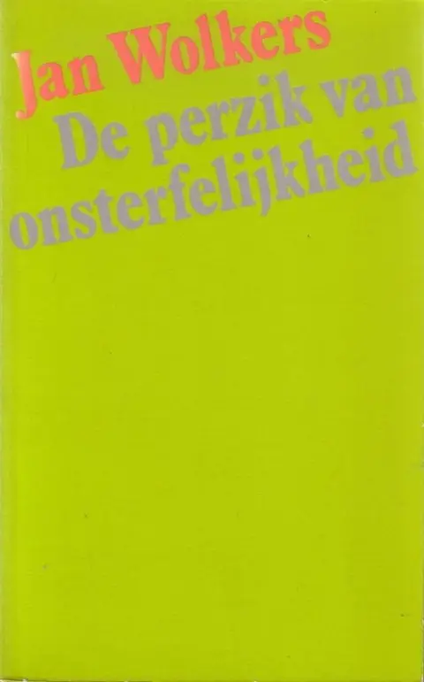 Omslag van De perzik van onsterfelijkheid