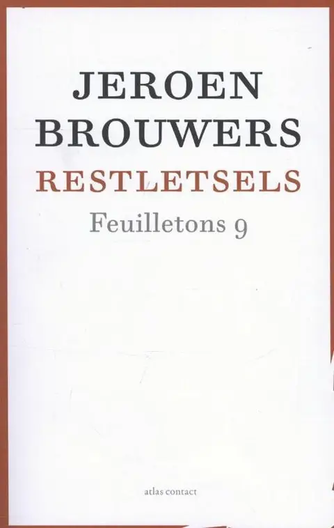Omslag van Restletsels