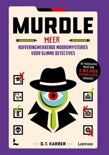 Omslag van Murdle - Meer huiveringwekkende moordmysteries voor slimme detectives