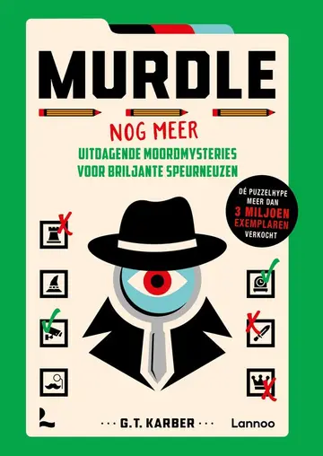 Omslag van Murdle - Nog meer uitdagende moordmysteries voor briljante speurneuzen