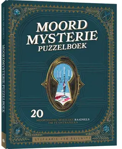 Omslag van Moordmysterie puzzelboek