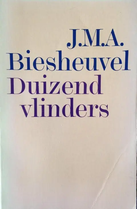 Omslag van Duizend vlinders