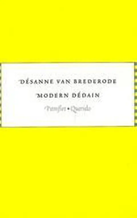 Omslag van Modern dédain