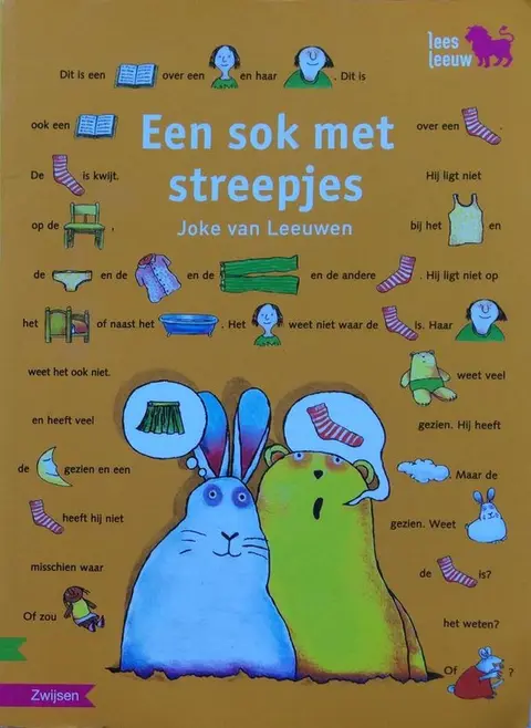 Omslag van Een sok met streepjes