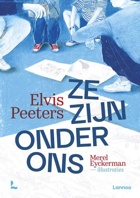 Omslag van Ze zijn onder ons