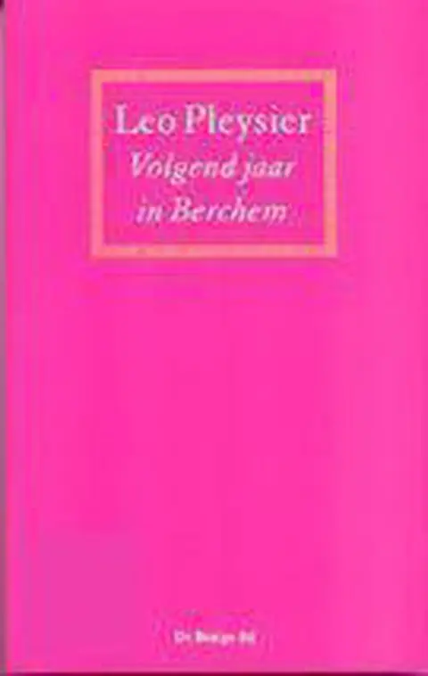 Omslag van Volgend jaar in Berchem