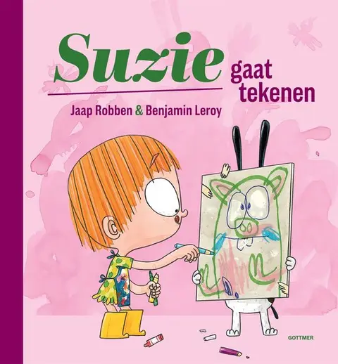 Omslag van Suzie gaat tekenen