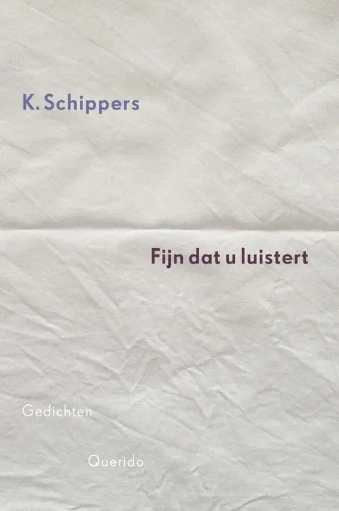 Omslag van Fijn dat u luistert