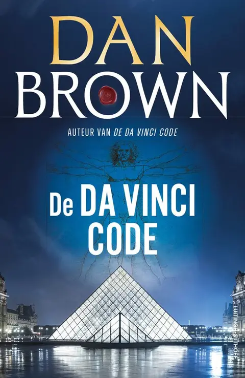 Omslag van De Da Vinci Code