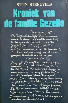 Omslag van Kroniek van de familie Gezelle