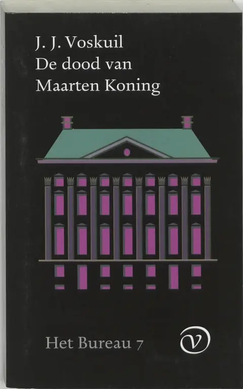 Omslag van De dood van Maarten Koning