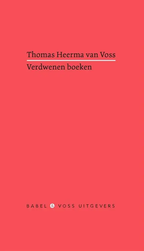 Omslag van Verdwenen boeken