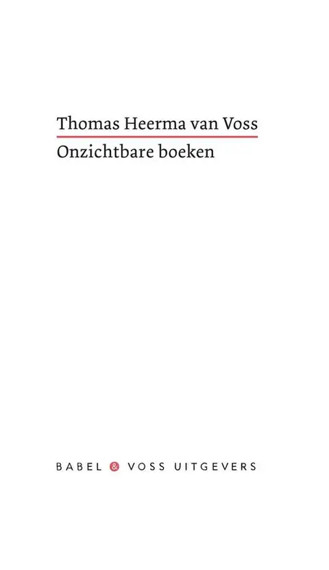 Omslag van Onzichtbare boeken