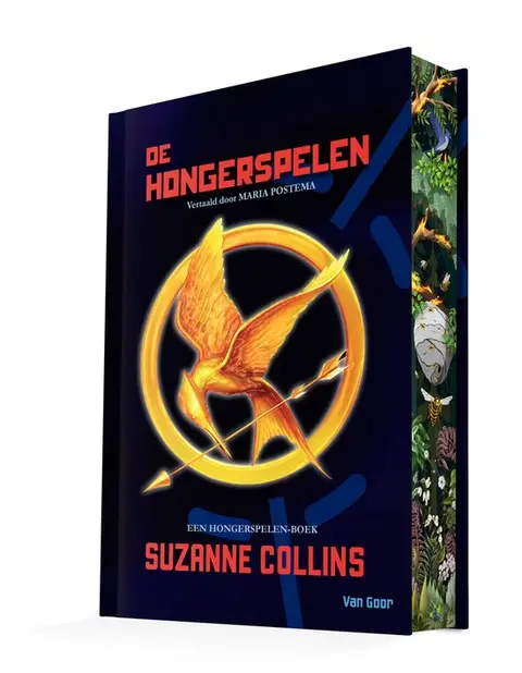 Omslag van De hongerspelen