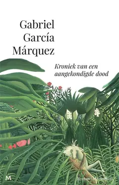 Omslag van Kroniek van een aangekondigde dood