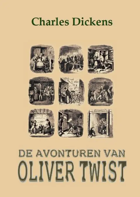Omslag van De avonturen van Oliver Twist