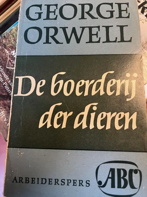 Omslag van De boerderij der dieren