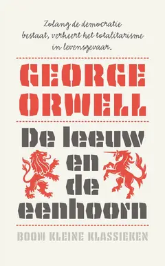 Omslag van De leeuw en de eenhoorn