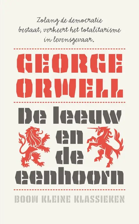 Omslag van De leeuw en de eenhoorn