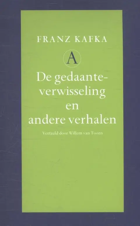Omslag van De gedaanteverwisseling en andere verhalen
