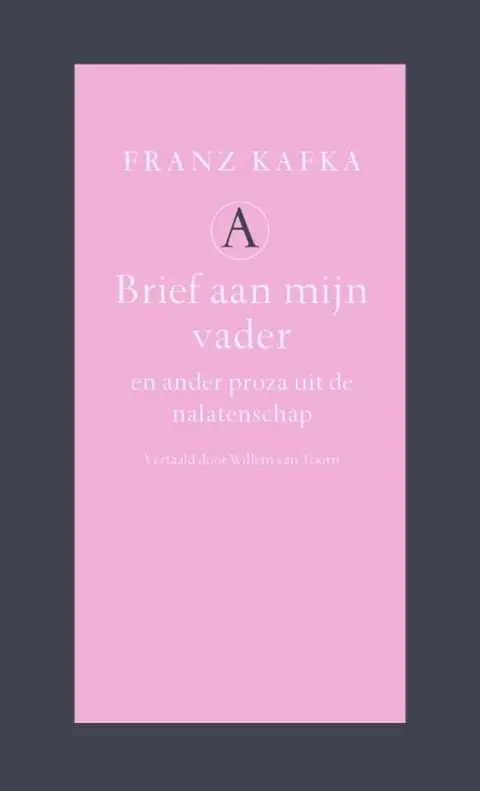 Omslag van Brief aan mijn vader en andere teksten uit de nalatenschap