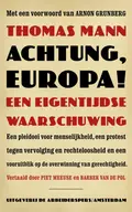 Omslag van Achtung, Europa!