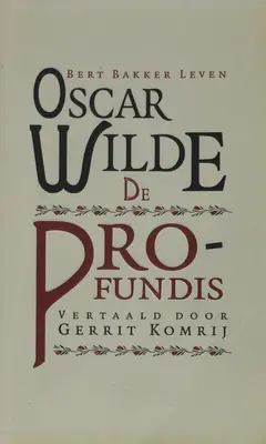 Omslag van De profundis