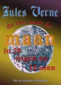Omslag van De reis naar de maan in 28 dagen en 12 uren