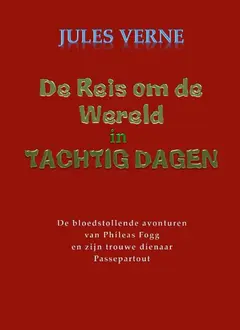 Omslag van De reis om de wereld in tachtig dagen
