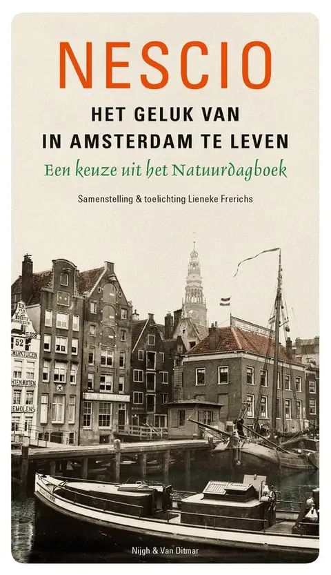 Omslag van Het geluk van in Amsterdam te leven