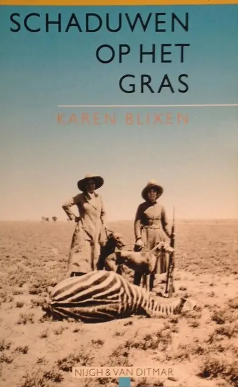 Omslag van Schaduwen op het gras