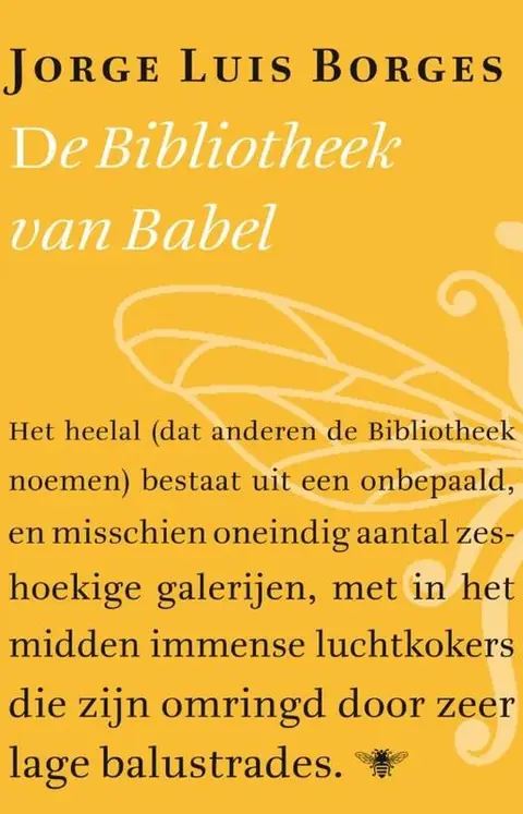 Omslag van De bibliotheek van Babel