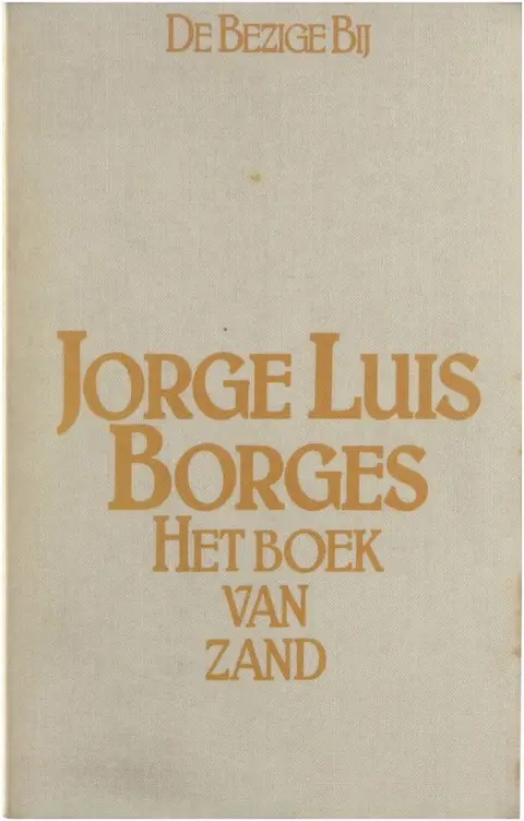 Omslag van Het boek van zand