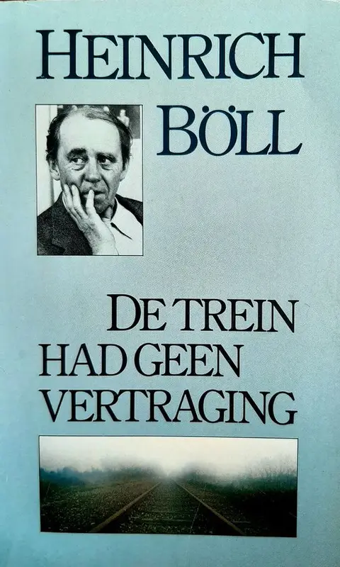 Omslag van De trein had geen vertraging